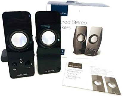 Power Stereo Speakers 2.0 w/Headphone Jack